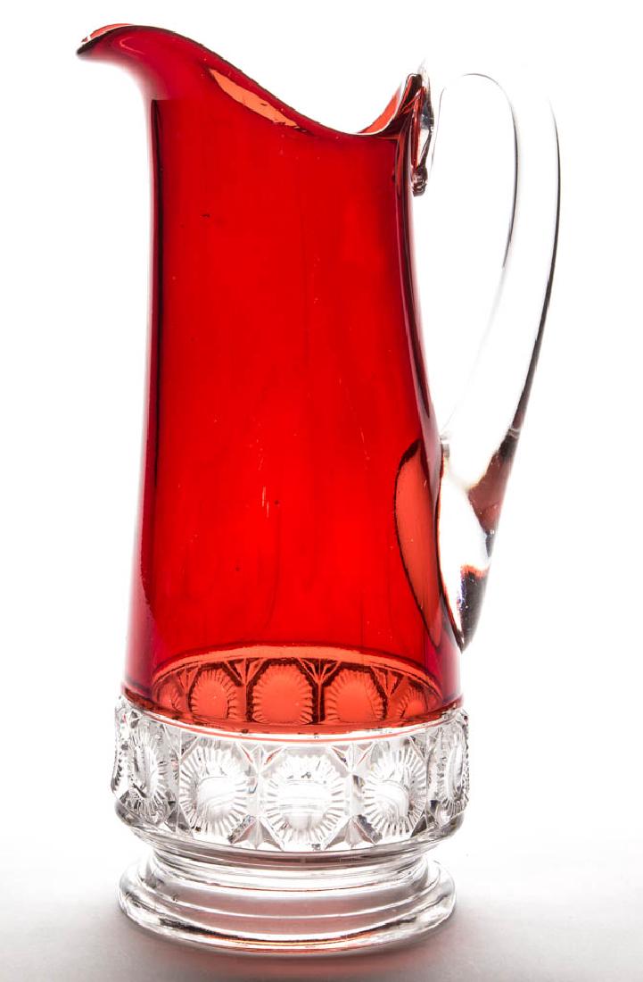 DUNCAN NO. 329 / BRACELET BAND - RUBY STAINED WATER (1 of 1)