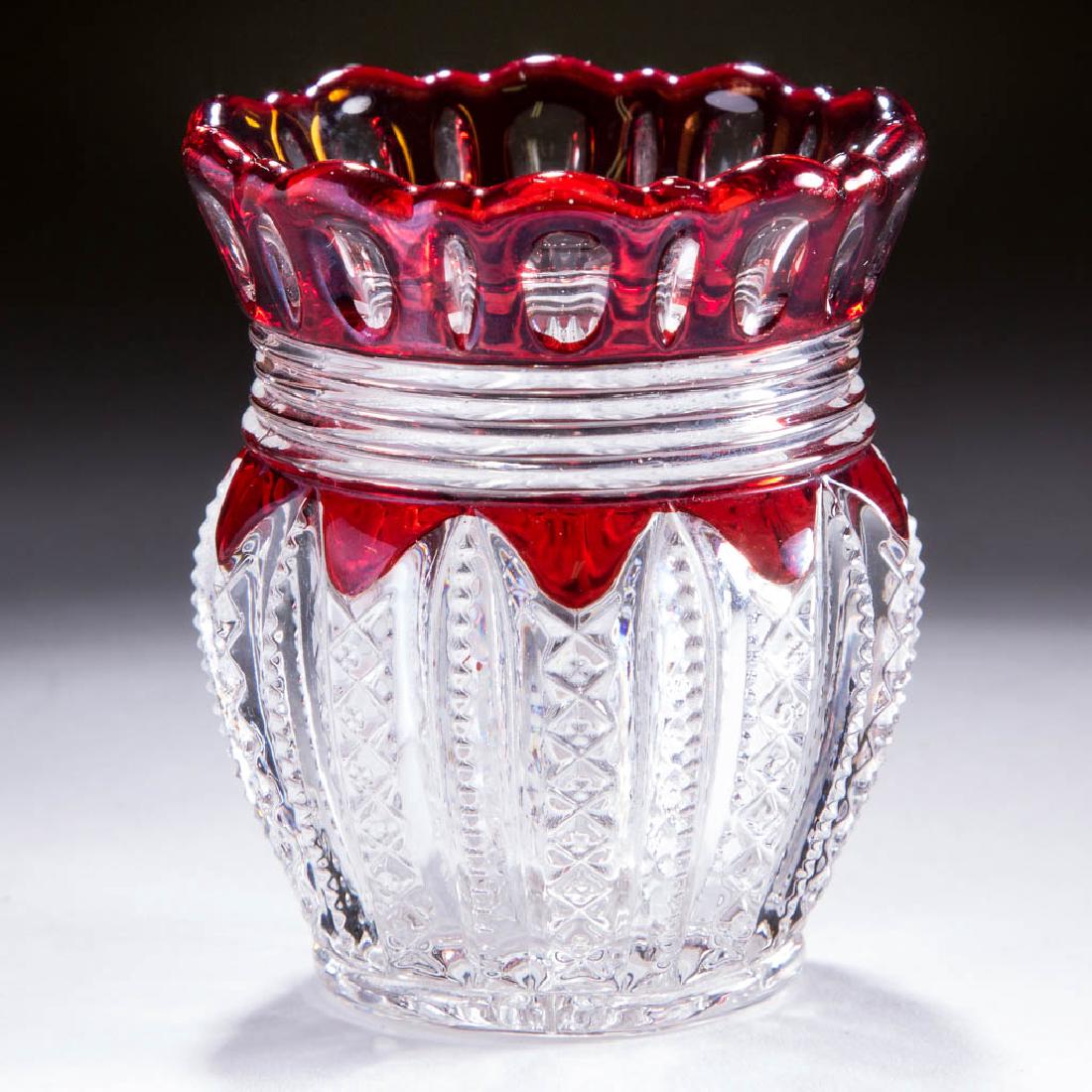 DUNCAN NO. 42 / MARDI GRAS - RUBY-STAINED TOOTHPICK (1 of 1)