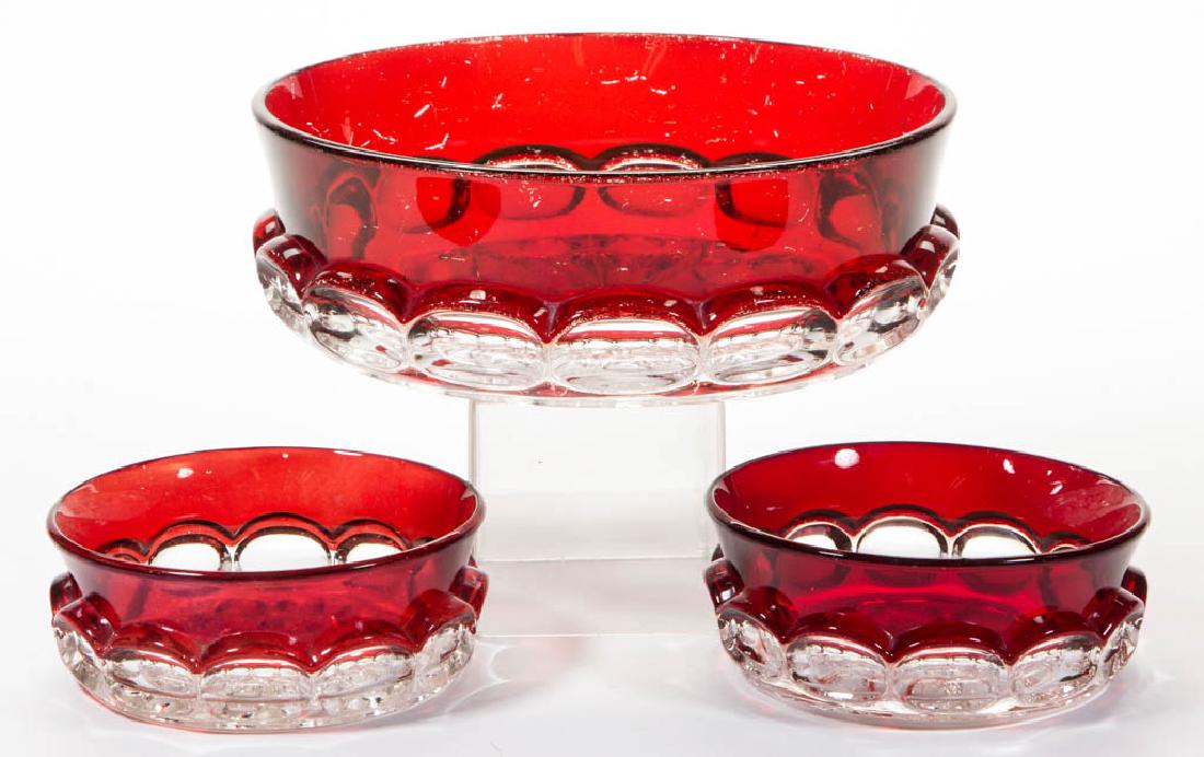 EYEBROWS / DOYLE NO. 11 - RUBY-STAINED THREE-PIECE (1 of 1)