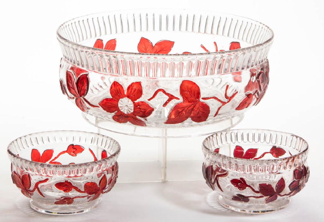 FLOWER AND PLEAT / CLEMATIS (OMN) - RUBY-STAINED (1 of 1)