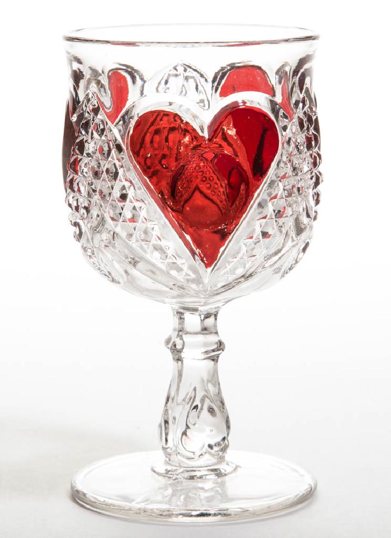 HEART WITH THUMBPRINT / HARTFORD (OMN) - RUBY-STAINED (1 of 1)