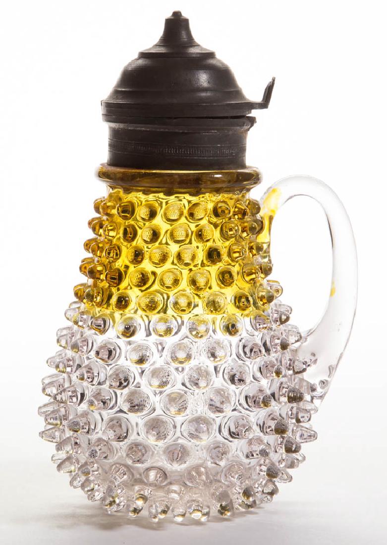 HOBBS NO. 323 / DEW DROP / HOBBS HOBNAIL SYRUP PITCHER (1 of 1)