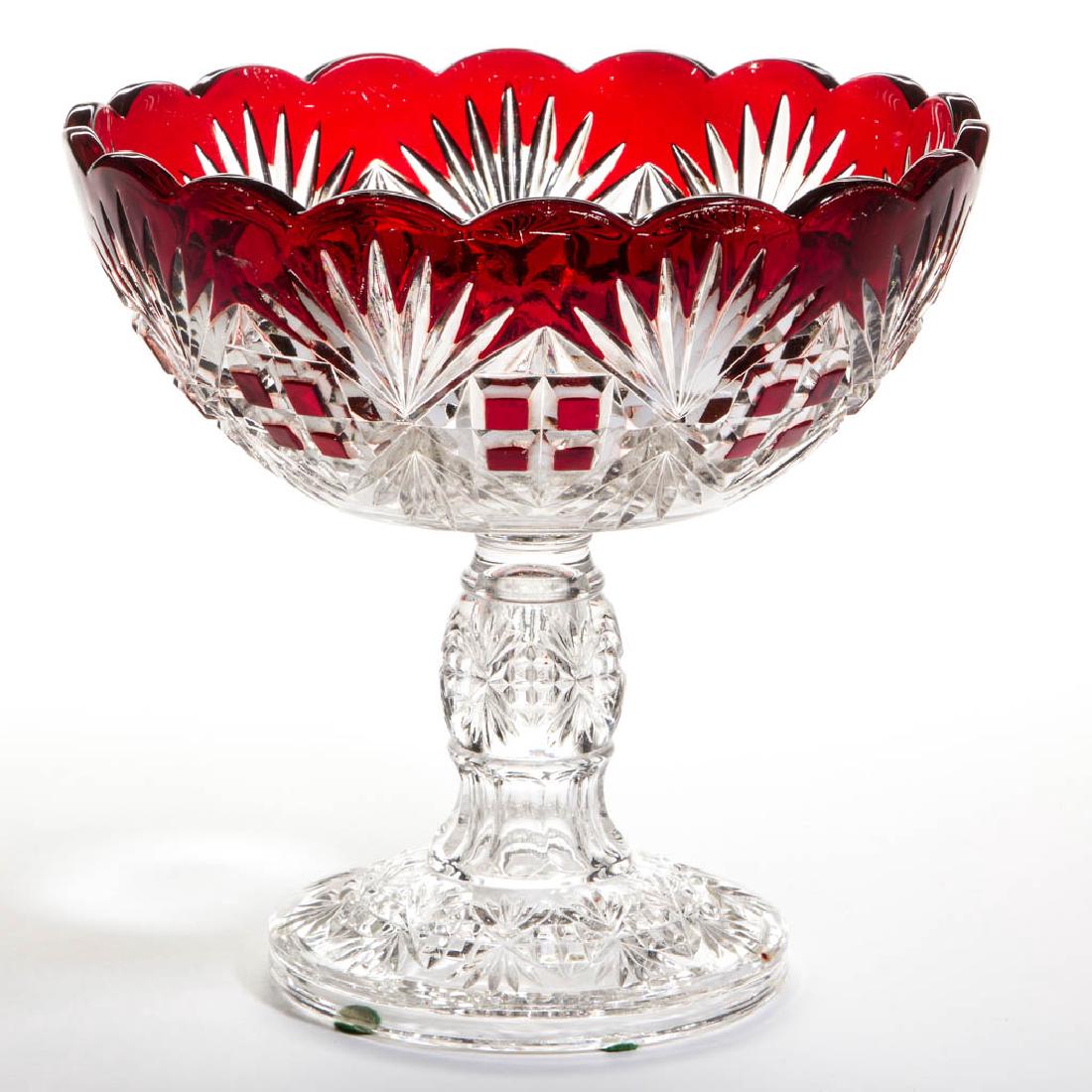 MAJESTIC (OMN) - RUBY-STAINED OPEN COMPOTE (1 of 1)