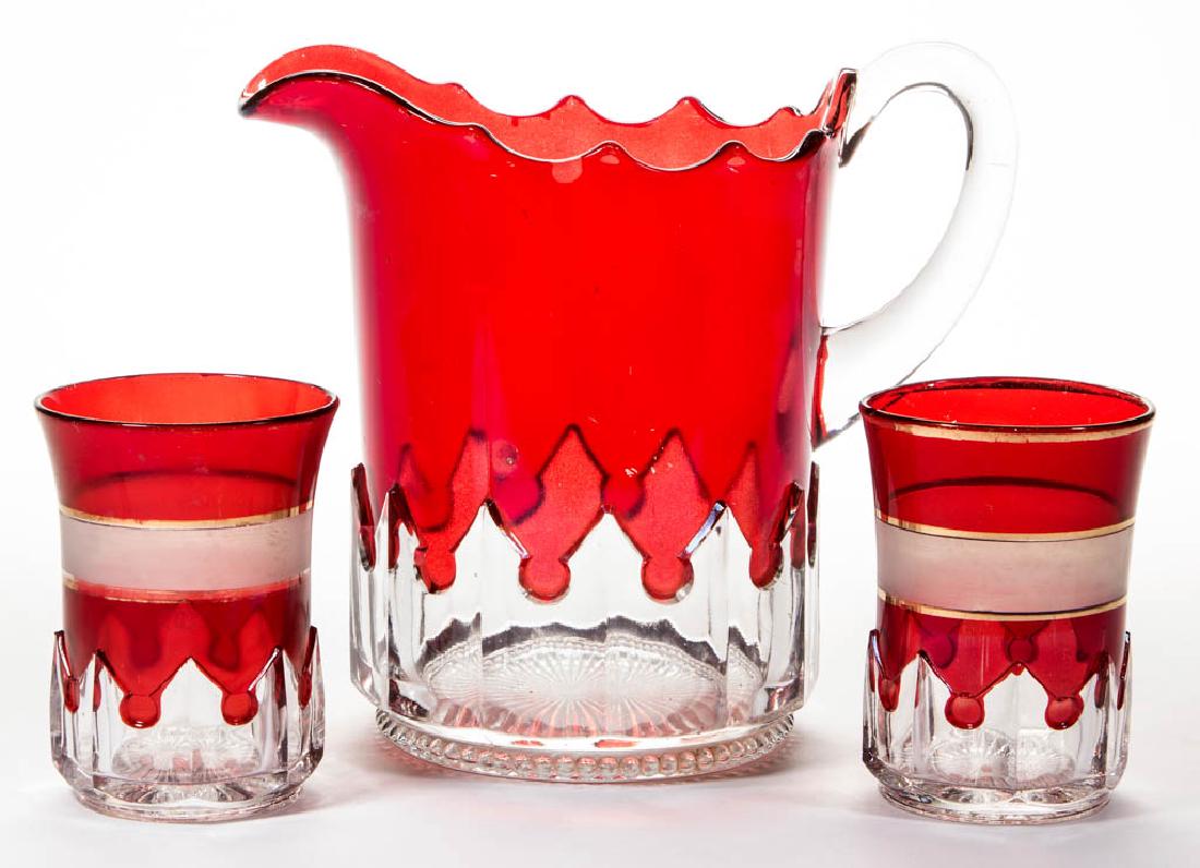 MCKEE'S GOTHIC (OMN) - RUBY-STAINED ASSEMBLED (1 of 1)