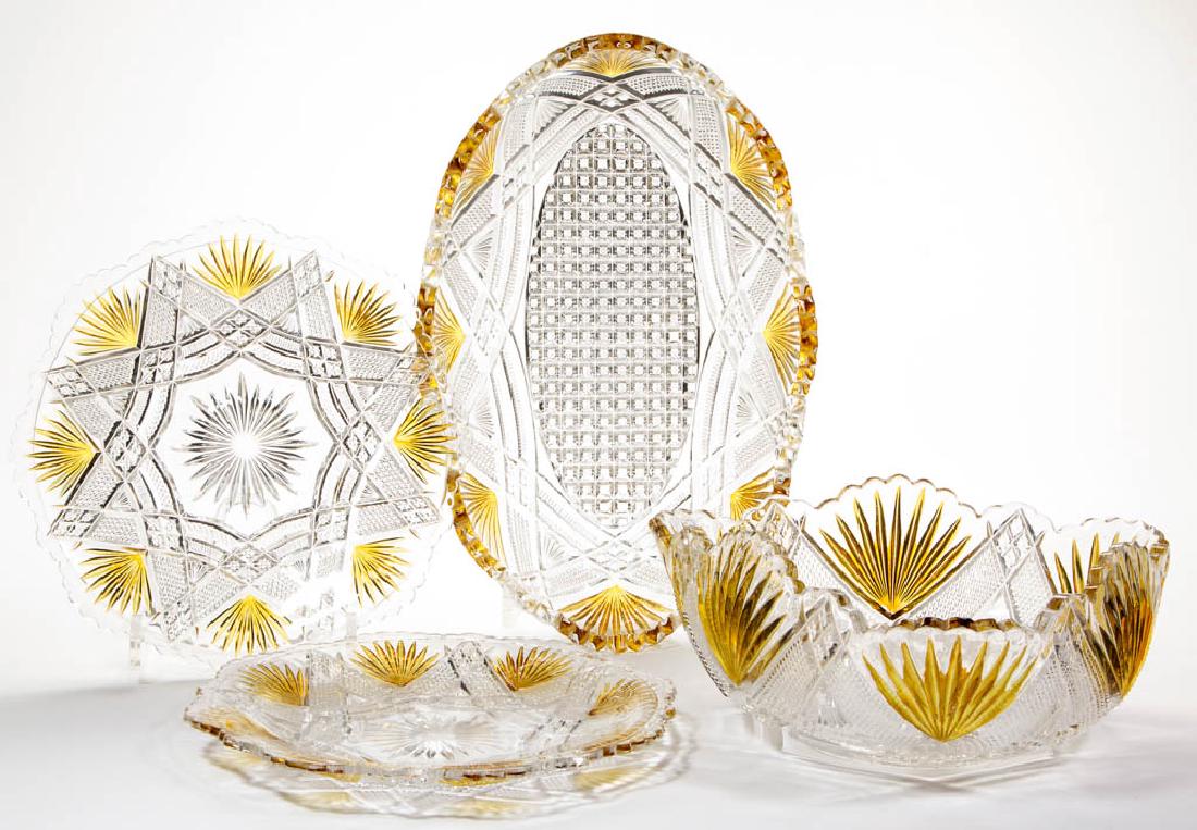 TEEPEE - AMBER-STAINED ARTICLES, LOT OF FOUR (1 of 1)