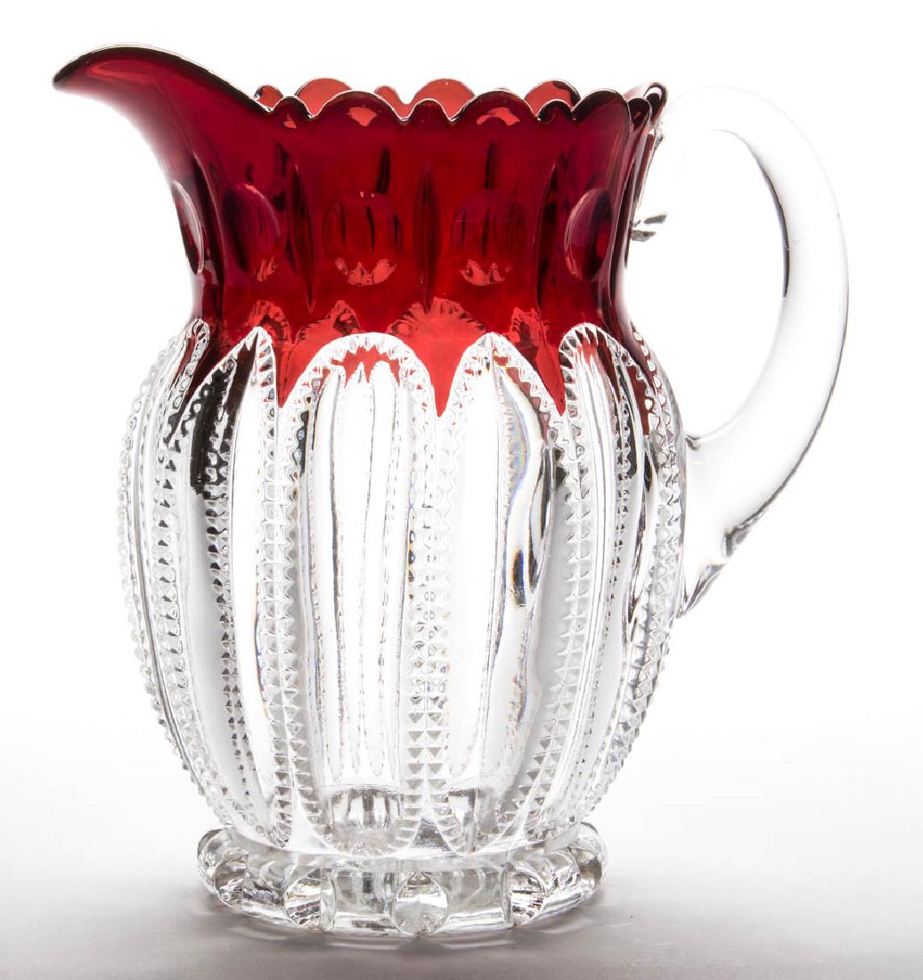 THE PRIZE (OMN) - RUBY-STAINED WATER PITCHER (1 of 1)