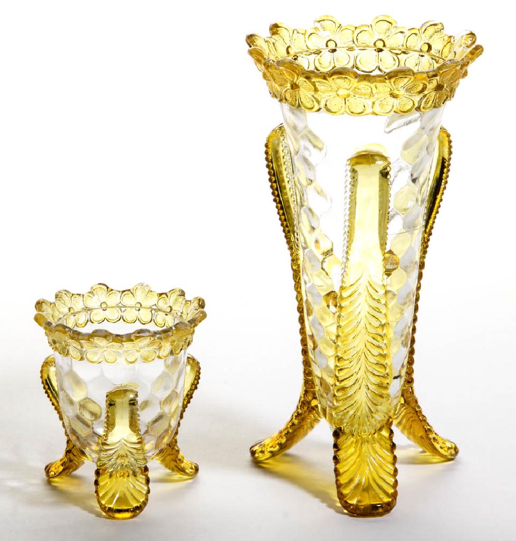 VERMONT - AMBER-STAINED ARTICLES, LOT OF TWO (1 of 1)