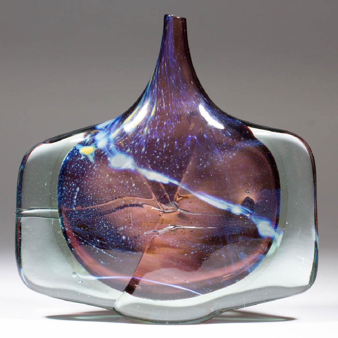 MDINA MICHEAL HARRIS STUDIO ART GLASS FISH / AXE HEAD (1 of 4)