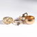 VINTAGE LADY'S 14K GOLD RINGS, LOT OF FOUR