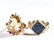VINTAGE LADY'S 14K GOLD RINGS, LOT OF TWO