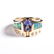 VINTAGE LADY'S 14K GOLD AND DIAMOND RING