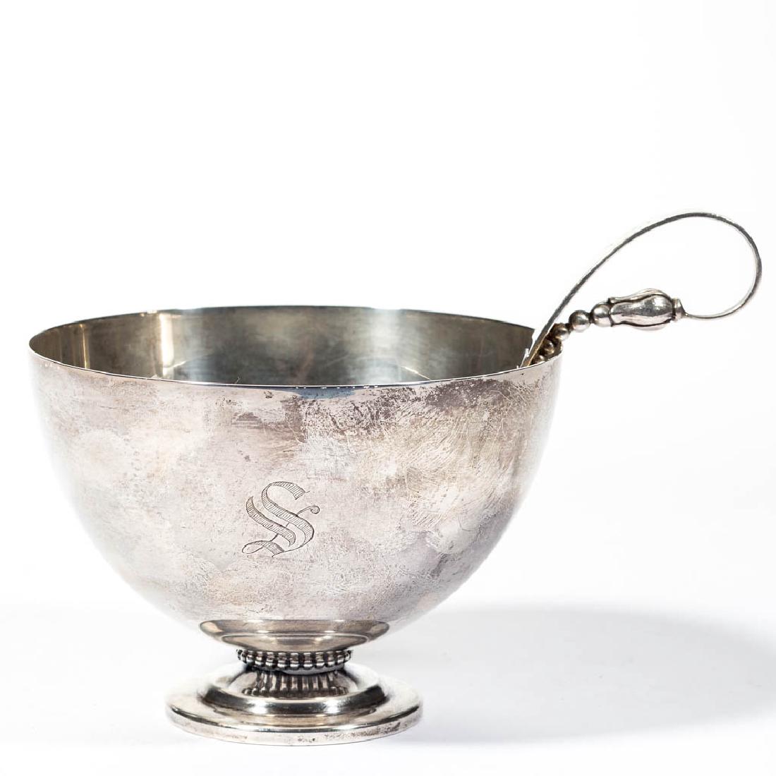 SIGNED CARTIER JENSEN-STYLE HAND WROUGHT STERLING (1 of 4)