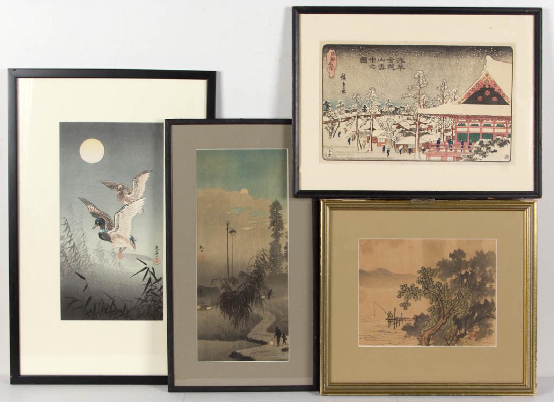 JAPANESE UKIYO-E / SHIN HANGA WOODBLOCK PRINTS, LOT OF (1 of 5)