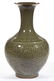 CHINESE GREEN CELADON CERAMIC VASE - 2