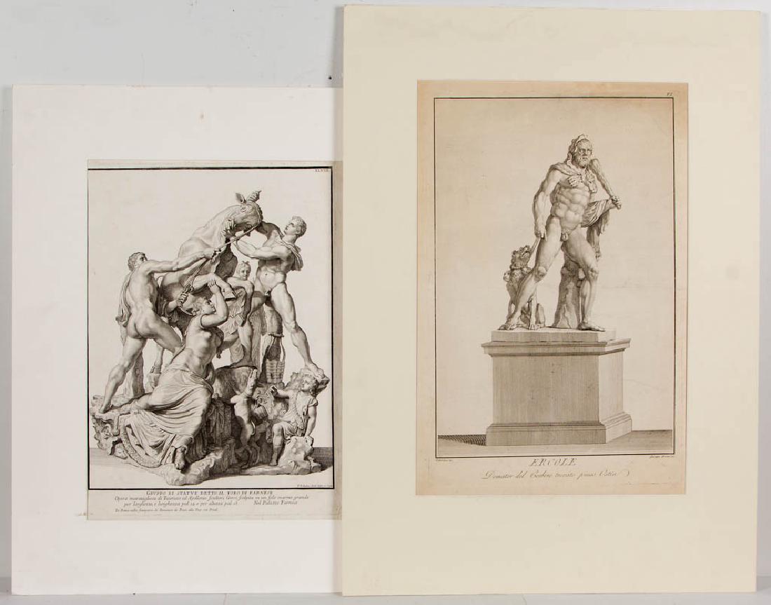 CONTINENTAL NEOCLASSICAL PRINTS, LOT OF TWO (1 of 3)