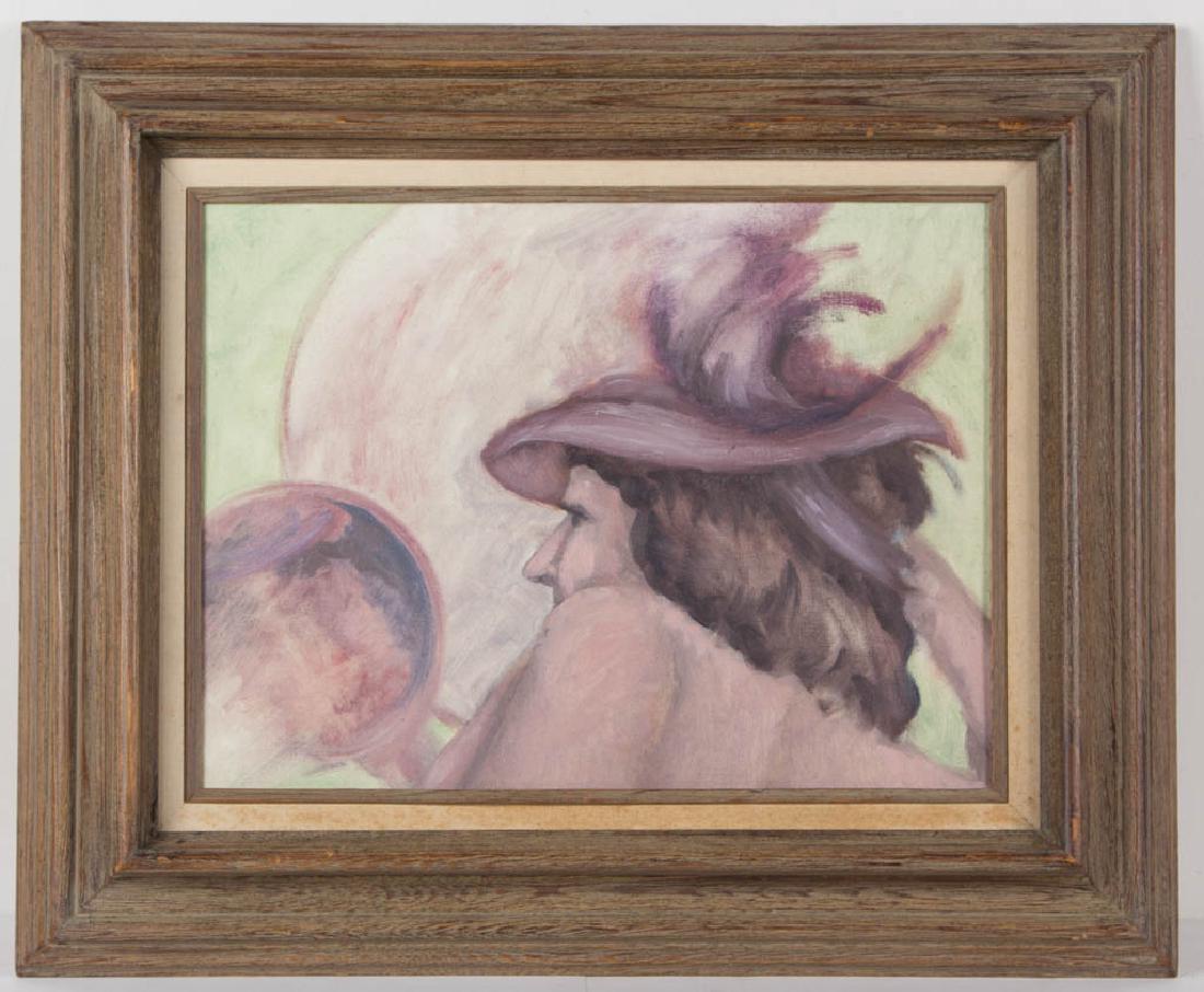 WINSLOW ANDERSON (AMERICAN, 1917-2007 "THE NEW HAT" (1 of 2)