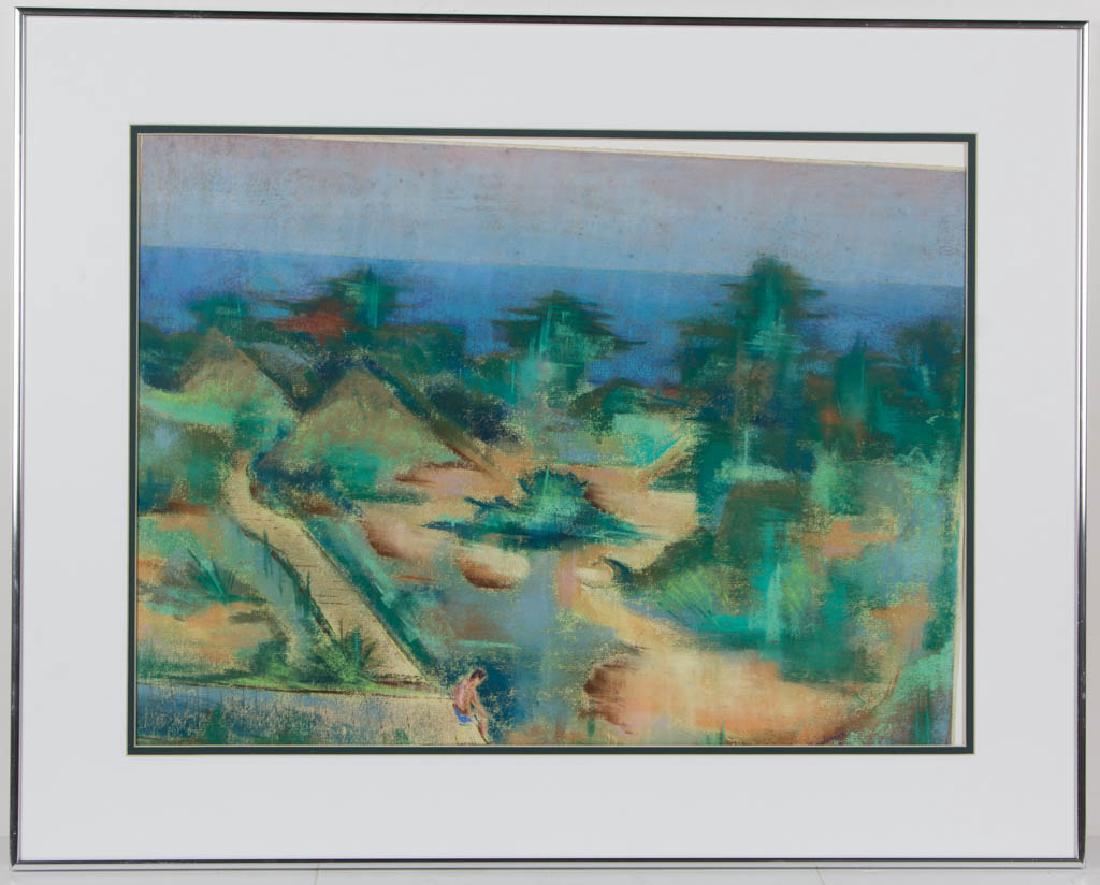 WINSLOW ANDERSON (AMERICAN, 1917-2007) "VIEW OF GREAT (1 of 2)