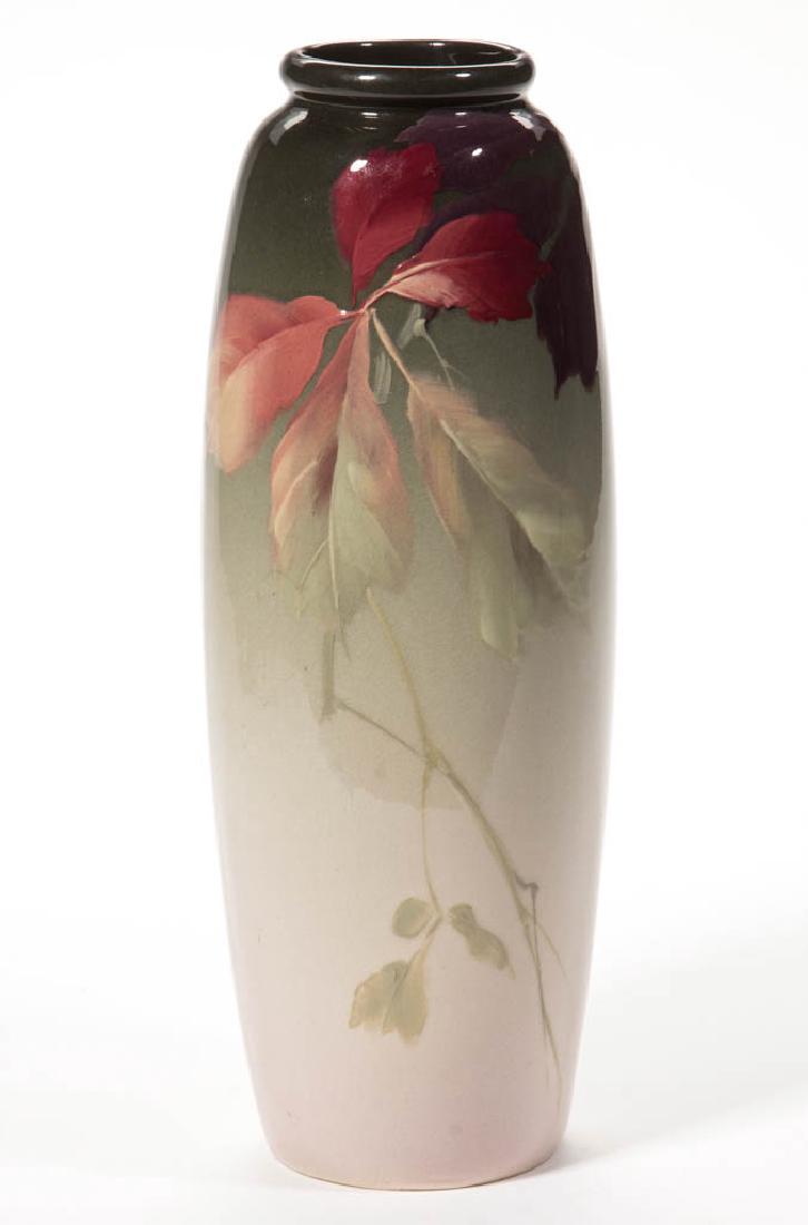 WELLER EOCEAN ART POTTERY VASE (1 of 2)