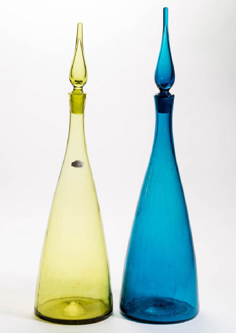 BLENKO NO. 902 GLASS - WINSLOW ANDERSON DECANTERS, LOT (1 of 1)