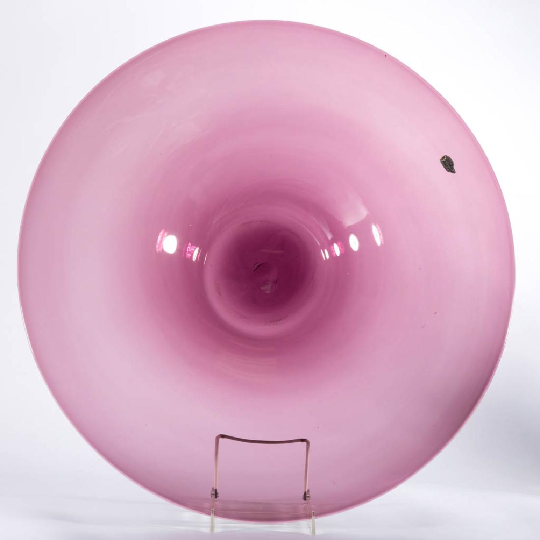 BLENKO GLASS - WINSLOW ANDERSON LARGE CENTERPIECE BOWL (1 of 1)