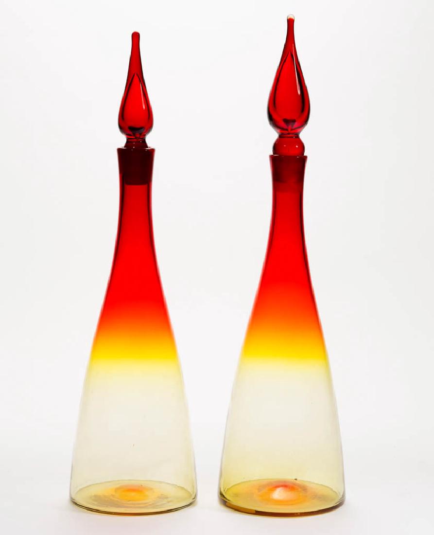 BLENKO NO. 902 GLASS - WINSLOW ANDERSON NEAR PAIR OF (1 of 1)