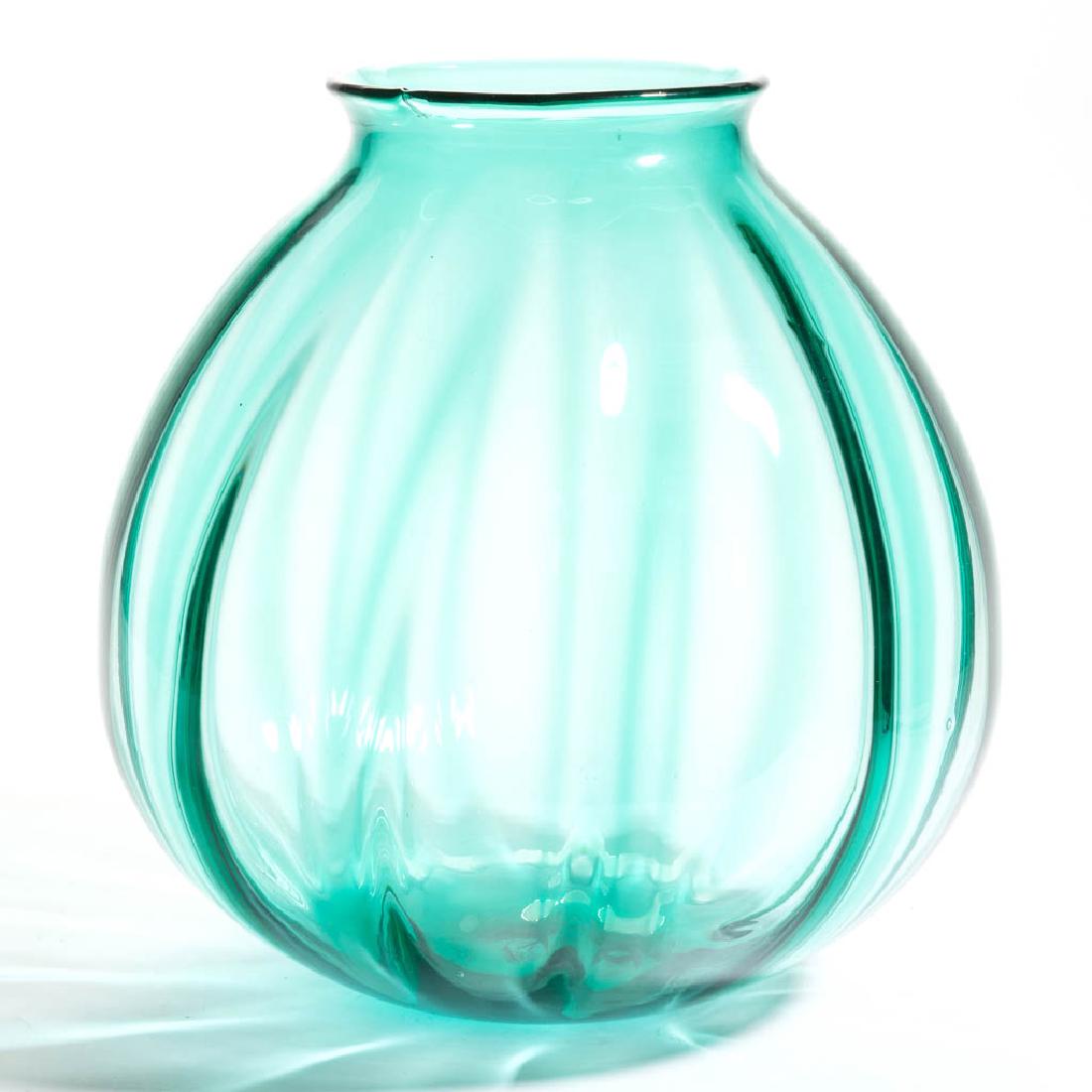 BLENKO NO. 985 GLASS - WINSLOW ANDERSON LARGE OPTIC (1 of 1)