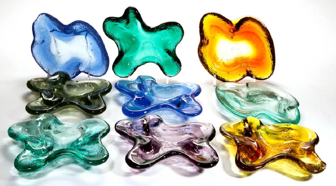 BLENKO NO. 966 GLASS - WINSLOW ANDERSON FREEFORM (1 of 1)