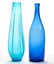 BLENKO GLASS VASES, LOT OF TWO