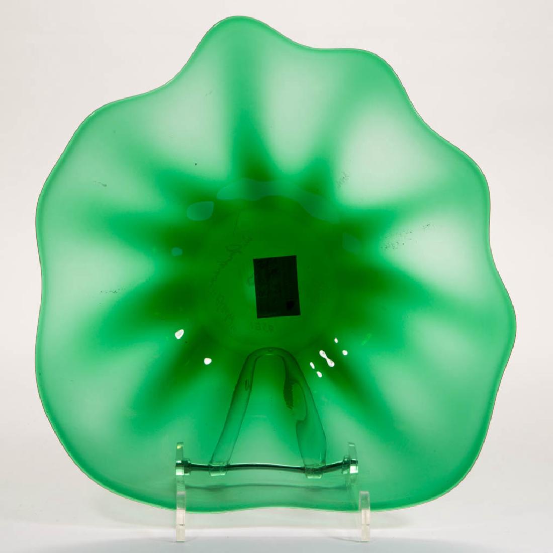 PROTOTYPE BLENKO GLASS - WINSLOW ANDERSON SALAD PLATE (1 of 1)