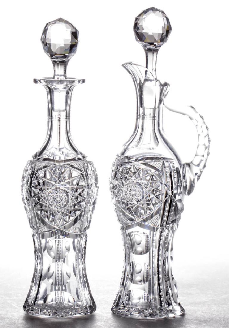 PAIRPOINT "HENRIETTA" BRILLIANT CUT GLASS CORDIAL / OIL (1 of 1)