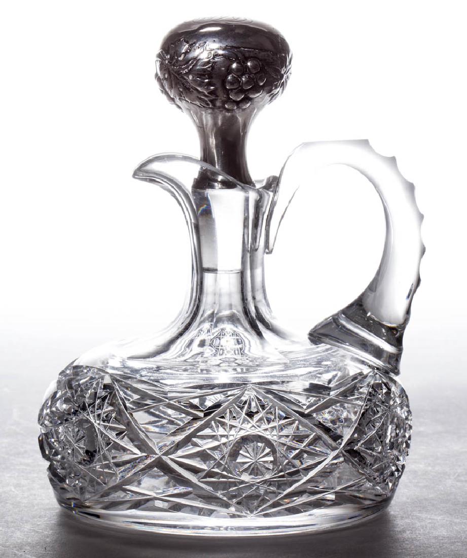 AMERICAN BRILLIANT CUT GLASS JUG (1 of 1)