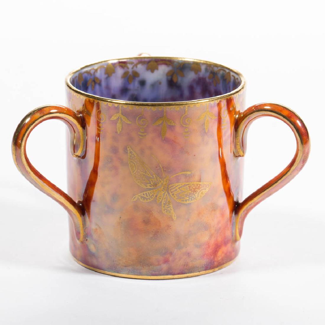 WEDGWOOD FAIRYLAND LUSTRE CERAMIC TYG / TOOTHPICK (1 of 1)