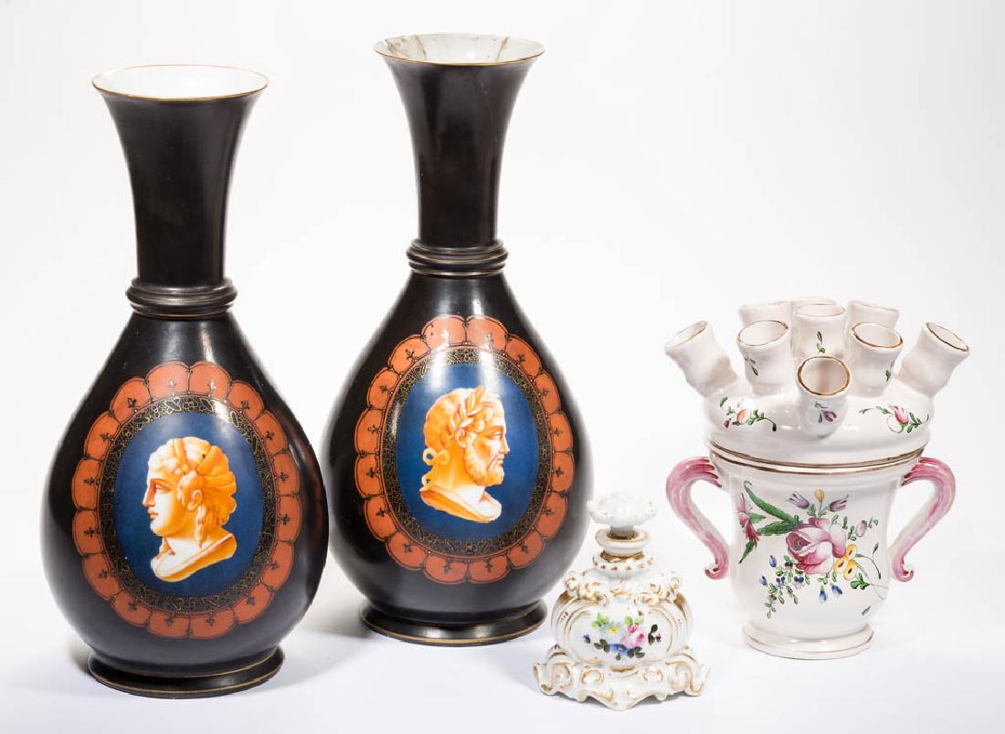 CONTINENTAL CERAMIC ARTICLES, LOT OF FOUR (1 of 1)