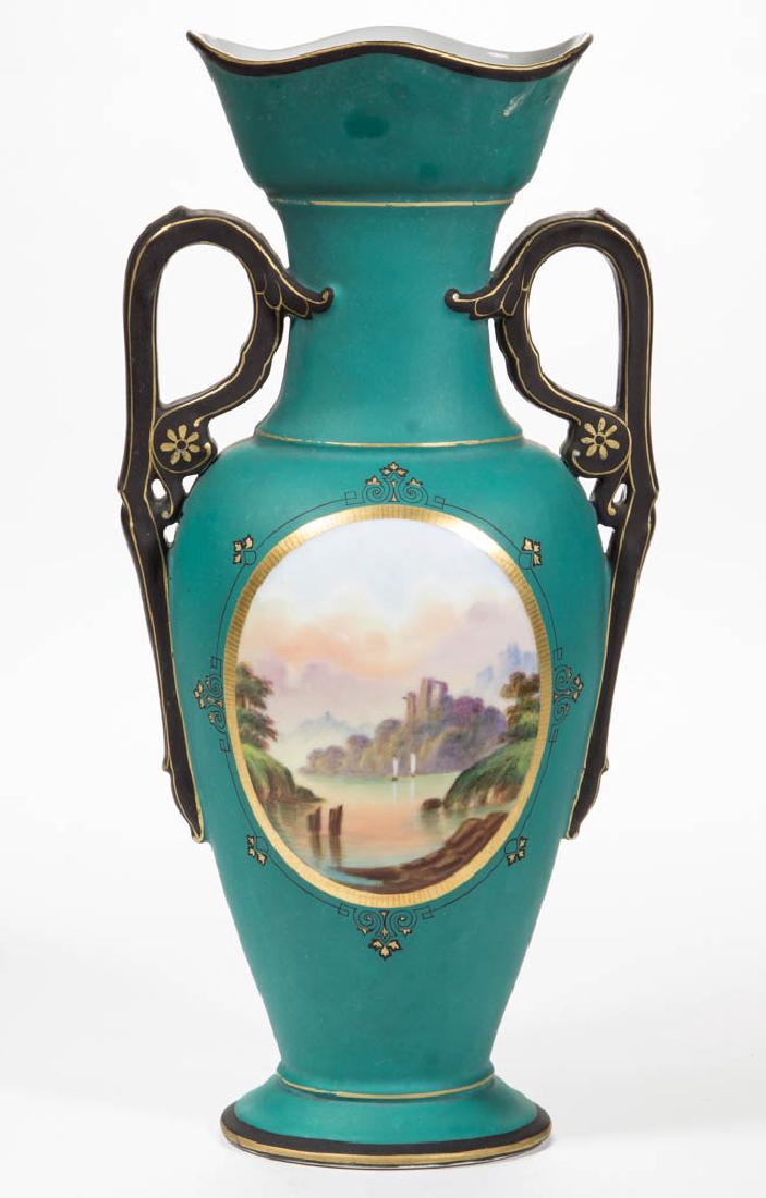 CONTINENTAL PORCELAIN VASE (1 of 3)