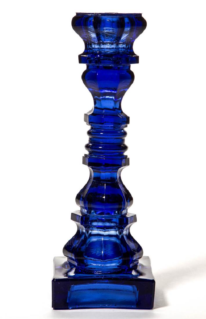 PRESSED DOUBLE-OGEE CANDLESTICK (1 of 1)