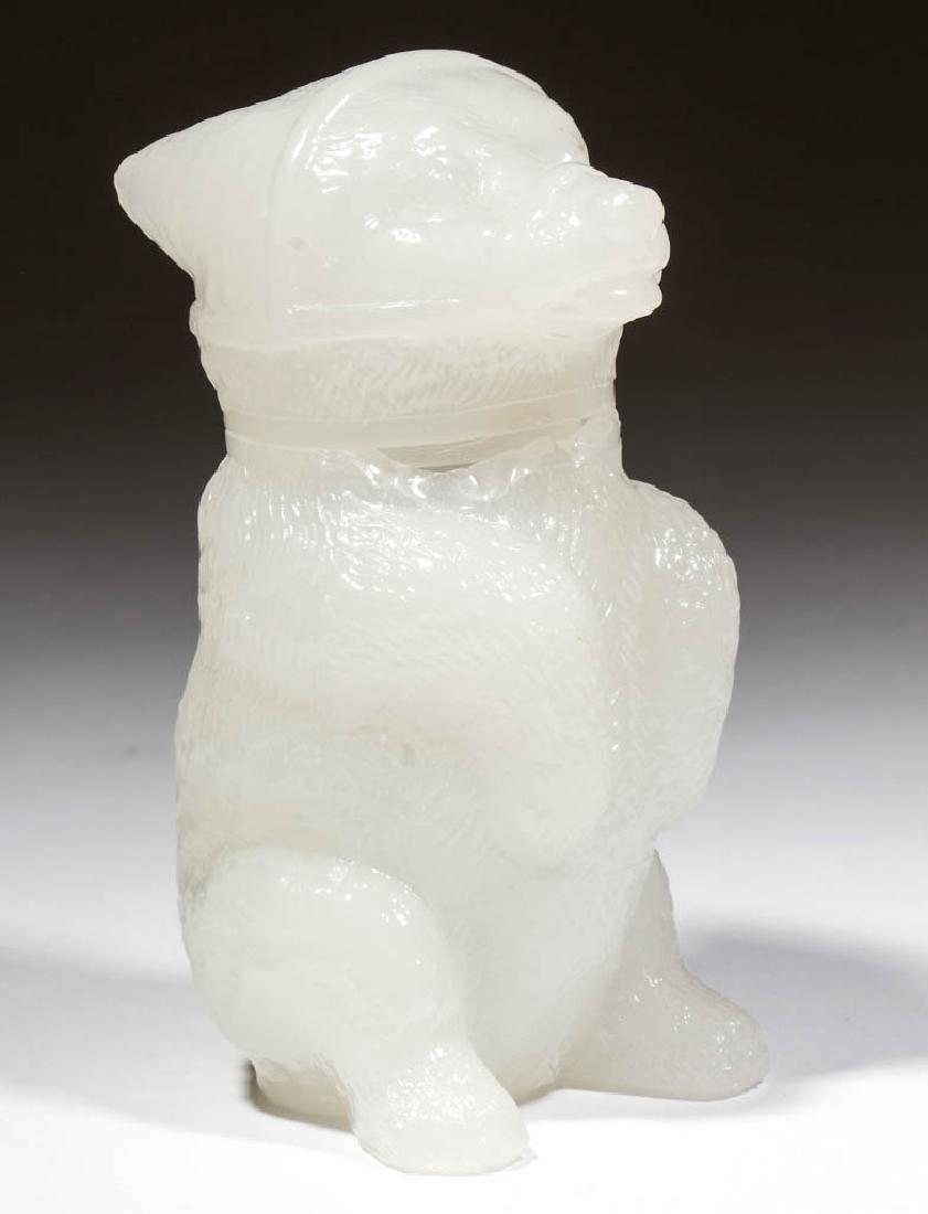 PRESSED MUZZLED BEAR HEAVYSET VARIANT LARGE-SIZE JAR (1 of 1)