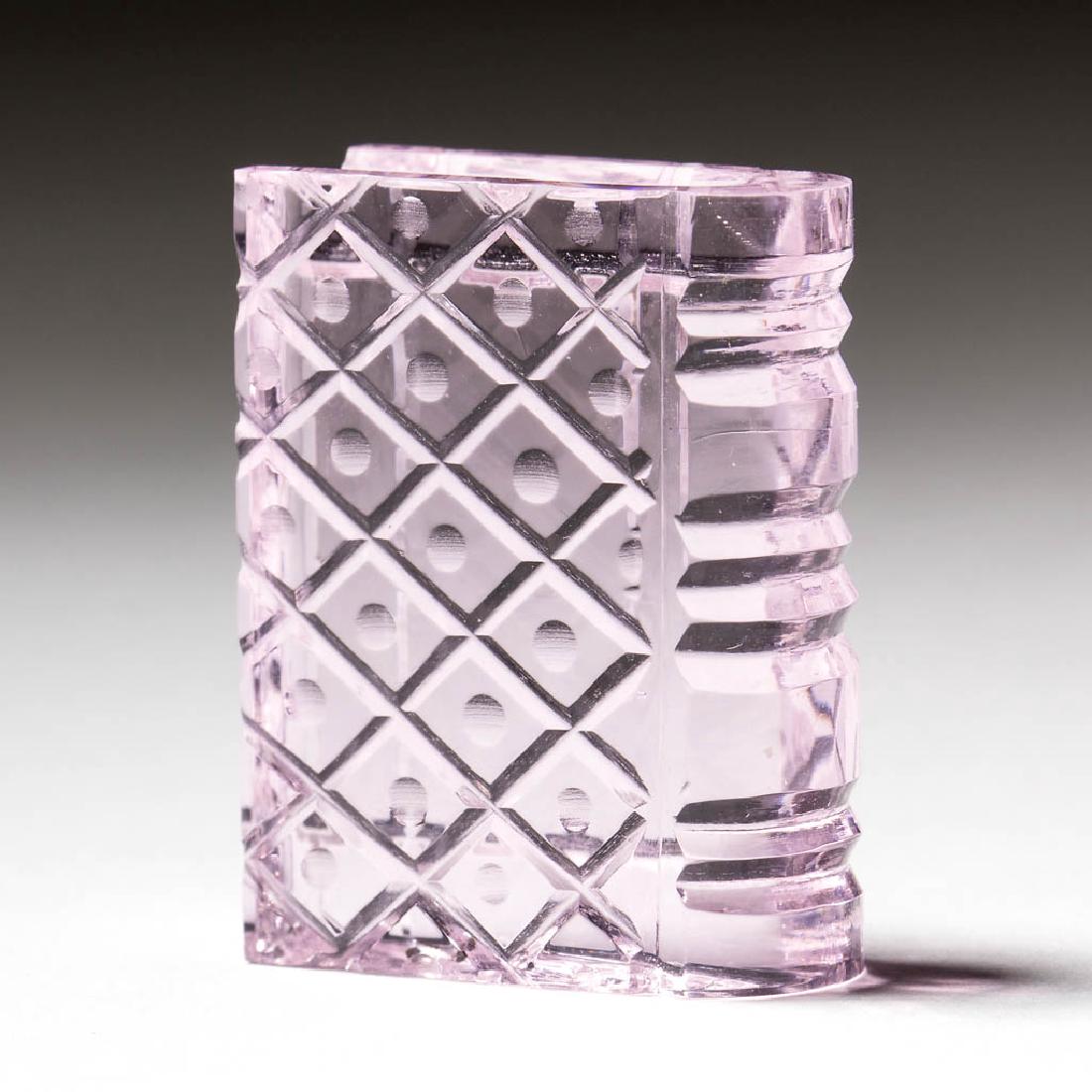 CONTEMPORARY CUT GLASS TOY BOOK (1 of 2)