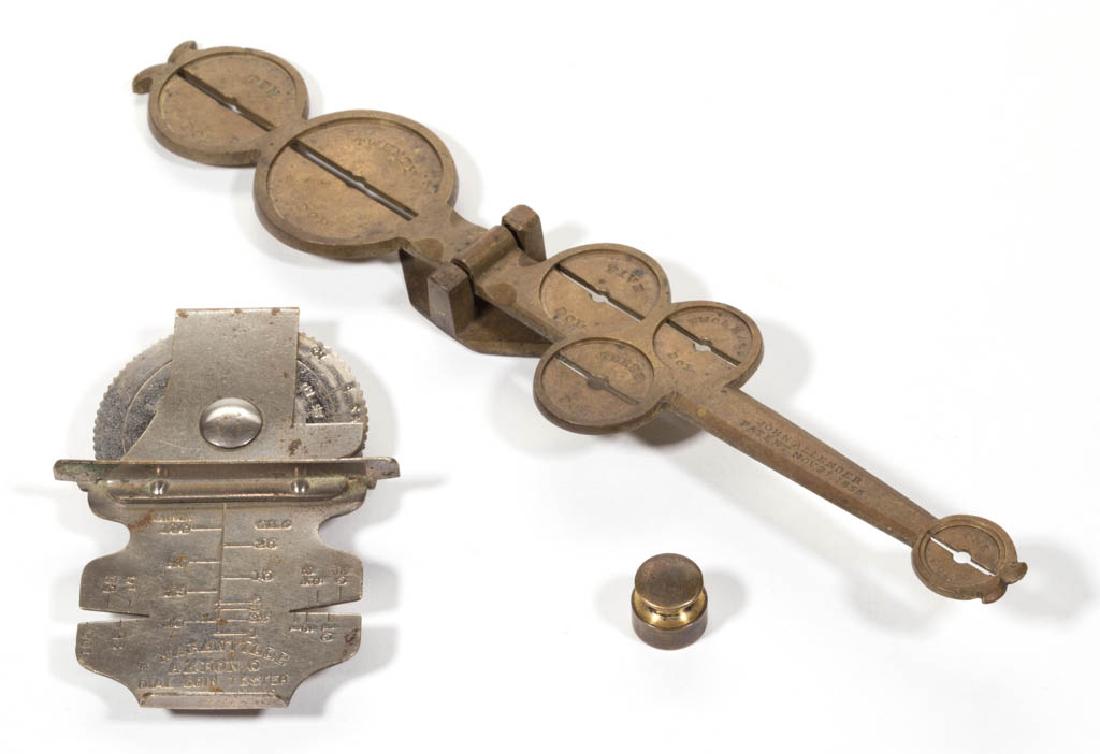 JOHN ALLENDER 1855 GOLD COIN SCALE (1 of 1)
