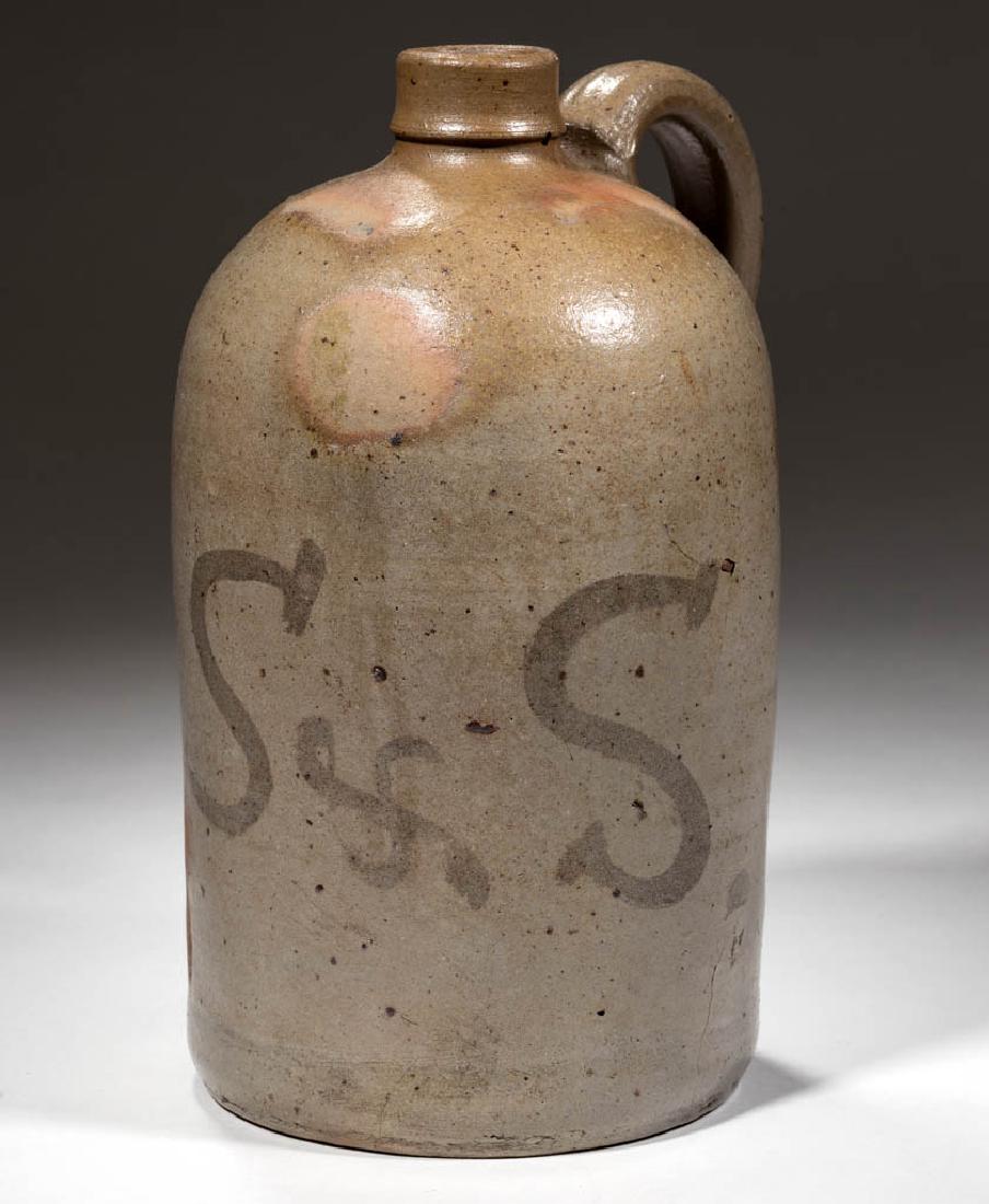 MID-ATLANTIC STONEWARE JUG (1 of 3)