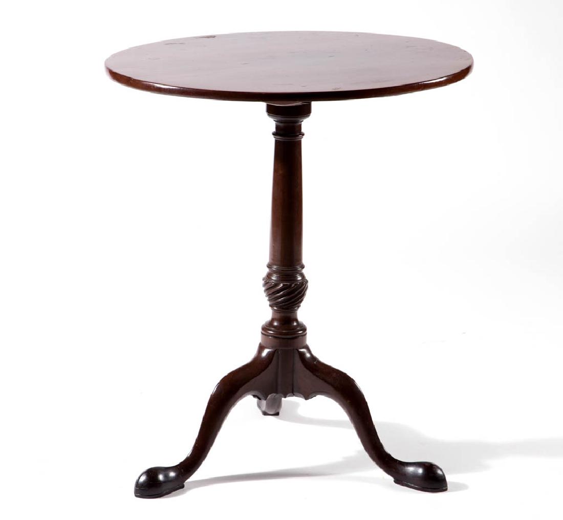 AMERICAN, POSSIBLY MASSACHUSETTS, CHIPPENDALE MAHOGANY (1 of 3)