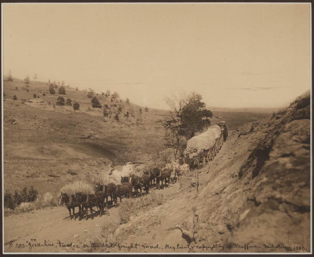 LATON ALTON HUFFMAN (AMERICAN, 1854-1931) "JERKLINE" (1 of 2)