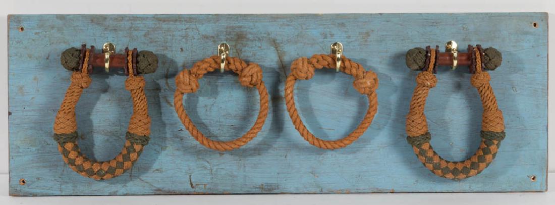 SAILOR'S BRECKET / ROPE HANDLES ON BOARD (1 of 1)