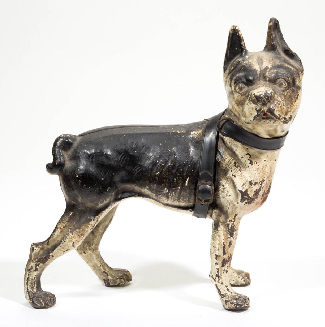 CAST-IRON BULL TERRIER DOORSTOP (1 of 2)