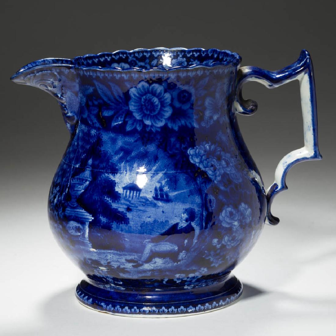 STAFFORDSHIRE TRANSFER-PRINTED AMERICAN HISTORICAL (1 of 2)