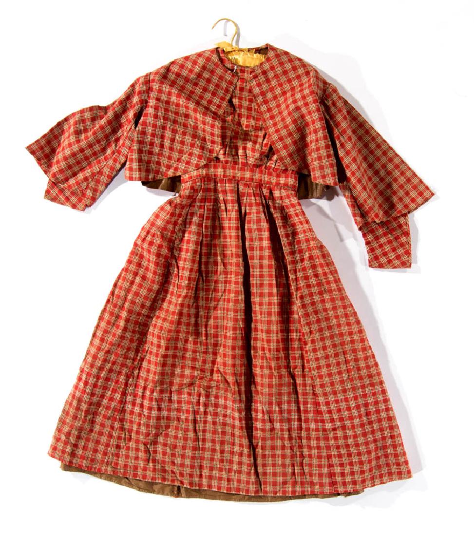 AMERICAN CHILDREN'S 19TH CENTURY DRESS AND JACKET, LOT (1 of 5)