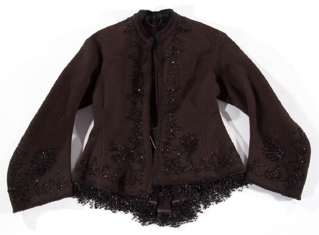 ANTIQUE BEADED LADY'S JACKET (1 of 3)