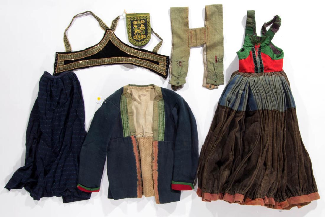 TYROLEAN ETHNIC TRADITIONAL FOLK COSTUME, LOT OF FIVE (1 of 5)