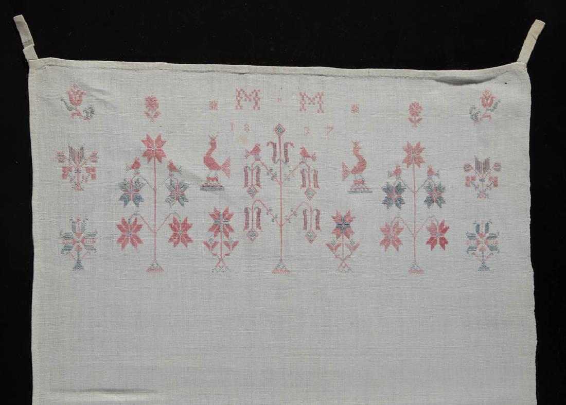 AMERICAN DATED LINEN PLAIN-WEAVE HAND TOWEL / SHOW (1 of 3)