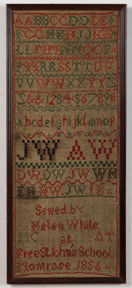 SCOTTISH NEEDLEWORK SAMPLER (1 of 3)