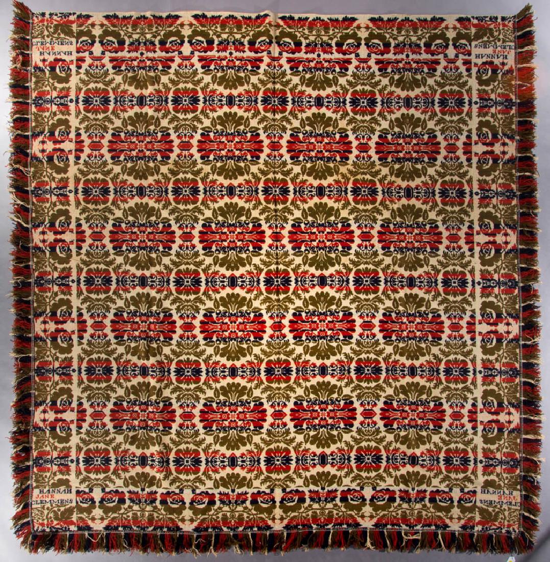 AMERICAN JACQUARD WOVEN COVERLET (1 of 3)